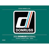 2026 Panini Donruss Baseball Hobby 12-Box Case (Presell)