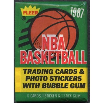 1987/88 Fleer Basketball Complete Set W/ Stickers (NM-MT)
