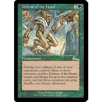 Magic the Gathering Urza's Legacy Single Defense of the Heart - NEAR MINT (NM)