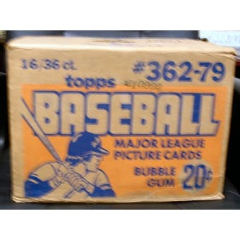 1979 Topps Baseball Wax 16-Box Case