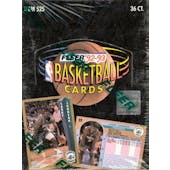 1992/93 Fleer Series 1 Basketball Hobby Box