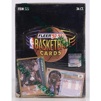 1992/93 Fleer Series 1 Basketball Hobby Box