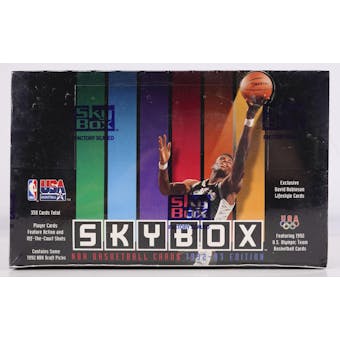 1992/93 Skybox Series 1 Basketball Hobby Box