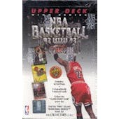 1992/93 Upper Deck Hi # Basketball Hobby Box