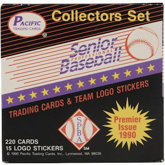 1990 Pacific Senior League Baseball Factory Set
