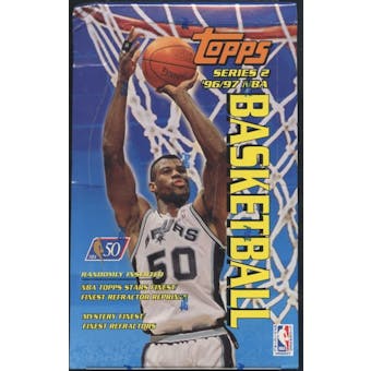 1996/97 Topps Series 2 Basketball 36 Pack Box