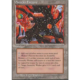 Magic the Gathering 4th Edition Single Mishra's Factory - MODERATE PLAY (MP)