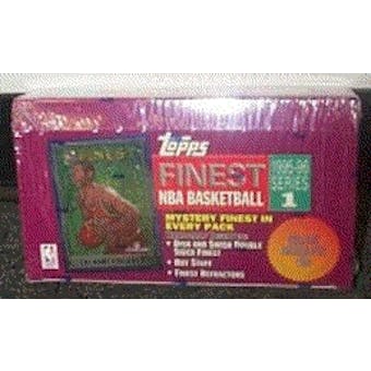 1995/96 Topps Finest Series 1 Basketball Hobby Box