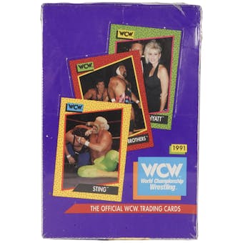 1991 Impel WCW Wrestling Box