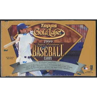 1999 Topps Gold Label Baseball 24 Pack Box