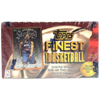 1996/97 Topps Finest Series 1 Basketball Hobby Box