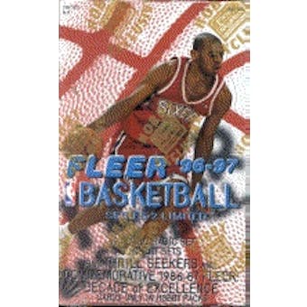 1996/97 Fleer Series 2 Basketball Hobby Box