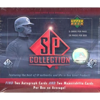 2005 Upper Deck SP Collection Baseball Hobby Box