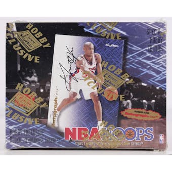 1996/97 Hoops Series 1 Basketball Hobby Box