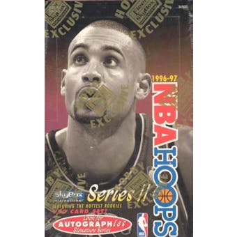 1996/97 Hoops Series 2 Basketball Hobby Box