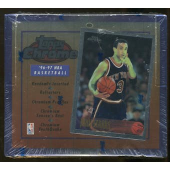 1996/97 Topps Chrome Basketball Hobby Box