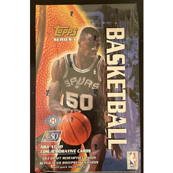 1996/97 Topps Series 1 Basketball Hobby Box