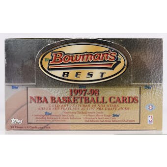 1997/98 Bowman's Best Basketball Hobby Box