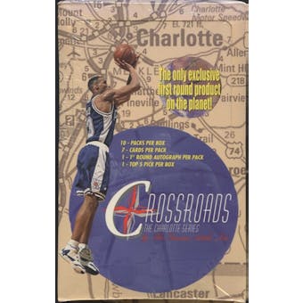1997/98 Crossroads The Charlotte Series Basketball Hobby Box