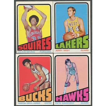 1972/73 Topps Basketball Complete Set (EX-MT)