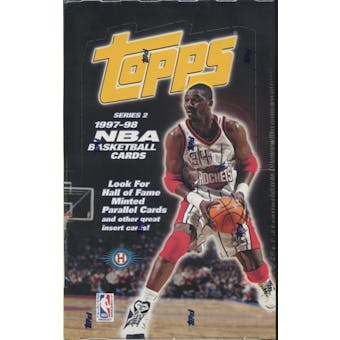 1997/98 Topps Series 2 Basketball Hobby Box