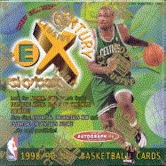 1998/99 Fleer E-X Century Basketball Hobby Box