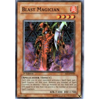 Yu-Gi-Oh Flaming Eternity Single Blast Magician Super Rare (FET-020)