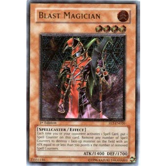Yu-Gi-Oh Flaming Eternity Single Blast Magician Ultimate Rare (FET-020)