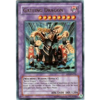 Yu-Gi-Oh Flaming Eternity Single Gatling Dragon Ultra Rare (FET-035)