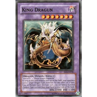 Yu-Gi-Oh Flaming Eternity Single King Dragun Super Rare (FET-036)