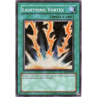 Yu-Gi-Oh Flaming Eternity Single Lightning Vortex Super Rare (FET-040)