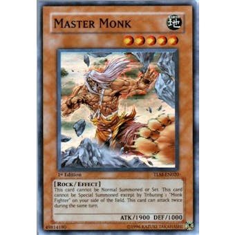 Yu-Gi-Oh The Lost Millennium Single Master Monk Super Rare (TLM-020)