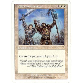 Magic the Gathering 7th Edition Single Glorious Anthem Foil