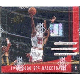 1999/00 Upper Deck SPx Basketball Hobby Box