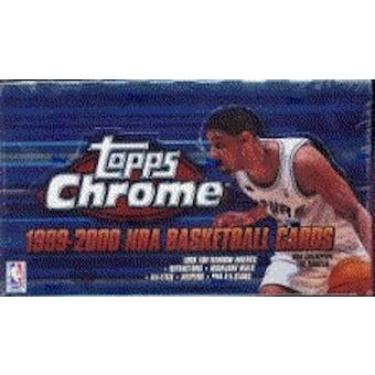 1999/00 Topps Chrome Basketball Hobby Box