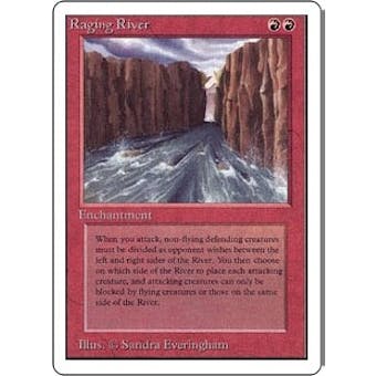 Magic the Gathering Unlimited Single Raging River - HEAVY PLAY/DAMAGED (HP/D)