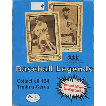 1980-86 Pacific Legends Baseball Box