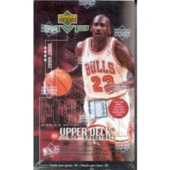 1999/00 Upper Deck MVP Basketball Prepriced Box