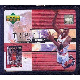 1998/99 Upper Deck Tribute To Jordan Basketball Lunch Box Factory Set (box)
