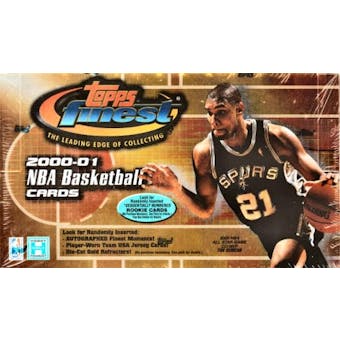 2000/01 Topps Finest Basketball Hobby Box