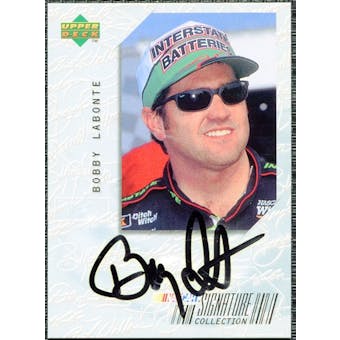 1999 Upper Deck Victory Circle Signature Collection #BL Bobby Labonte Autograph