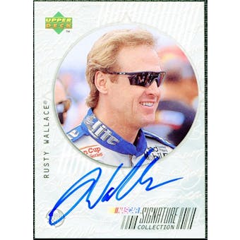 1999 Upper Deck Road to the Cup Signature Collection #RW Rusty Wallace Autograph