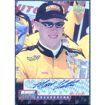 2000 Upper Deck Victory Circle Signature Collection #MK Matt Kenseth Autograph