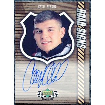 2000 Upper Deck Racing Road Signs #RSCA Casey Atwood Autograph