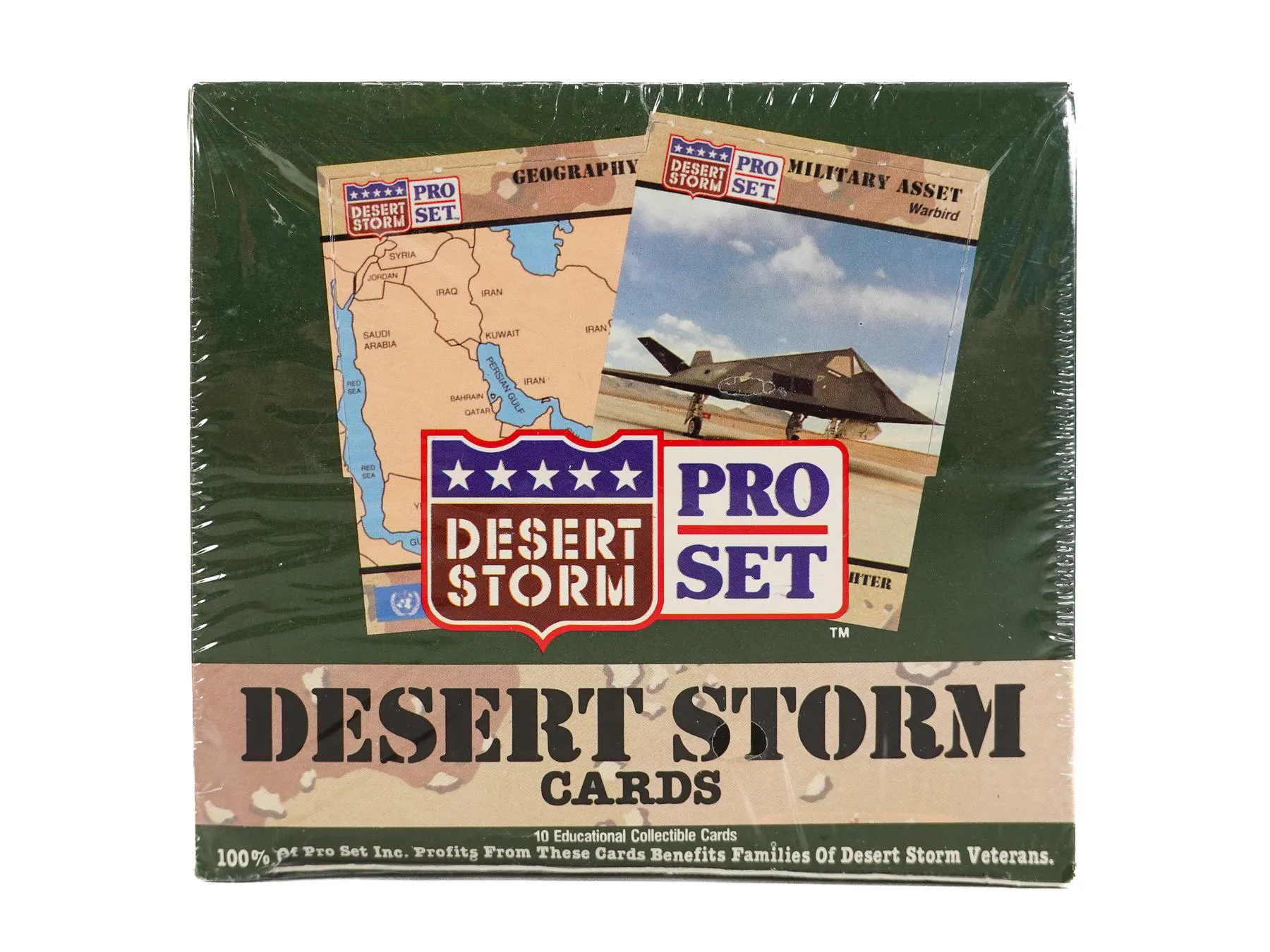 1991 Pro Set Desert Storm Hobby Box | DA Card World 1991 Pro Set Desert Storm Hobby Box | DA Card World