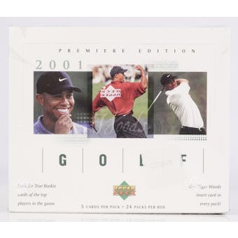 2001 Upper Deck Golf Hobby Box