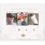2001 Upper Deck Golf Retail Box - Tiger Woods Rookie!