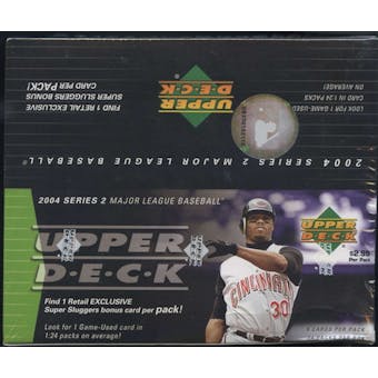 2004 Upper Deck Series 2 Baseball 24 Pack Box