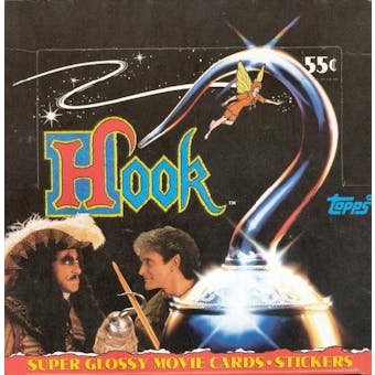 Hook the Movie Wax Box (1991 Topps)