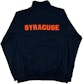 Syracuse Orange GIII Navy Full Zip Performance Track Jacket (Adult L)